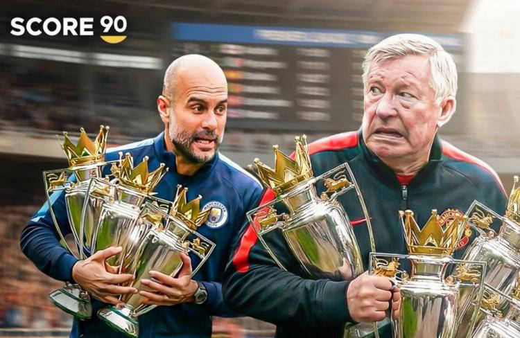 瓜迪奥拉紧追弗格森！欧洲五大联赛主帅冠军榜最新排名揭晓